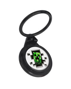 Кольцо держатель для телефона Minecraft Крипер Krutoff