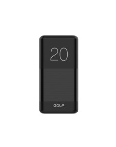 Внешний аккумулятор G81 Powerbank 20000 mah Black Golf