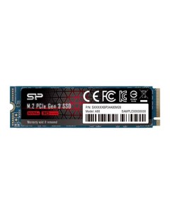 SSD накопитель A80 M 2 2280 512 ГБ SP512GBP34A80M28 Silicon power