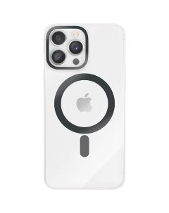 Чехол Line Case with MagSafe для iPhone 14 Pro Max чёрный Vlp