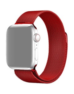 Ремешок для Apple Watch 1 6 SE миланская петля 38 40 мм Красный APWTMS38 14 Innozone