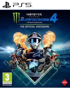 Игра Monster Enеrgy Supercross 4 The Official Videogame PS5 Milestone
