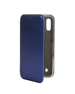 Чехол для Samsung Galaxy M10 Book Silicone Magnetic Blue 15518 Innovation