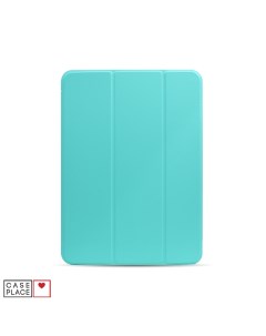 Чехол книжка для планшета iPad Pro 11 2020 2018 голубой с силиконовой основой Case place