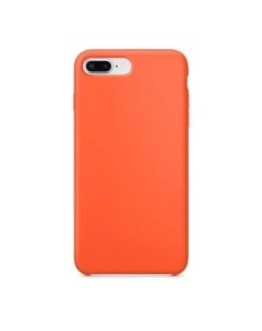Чехол для iPhone 8 Plus 7 Plus Силиконовый оранжевый Thl