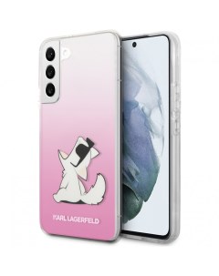 Чехол Karl Lagerfeld PC TPU Choupette Fun Hard для для Galaxy S22 Розовый Cg mobile