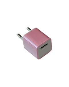 Сетевое зарядное устройство USB T3 500 1A розовый Promise mobile