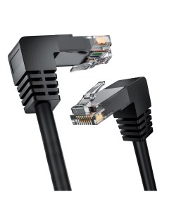 Патч корд верхний нижний угол UTP cat 6 LAN компьютерный интернет кабель провод 54054 Gcr