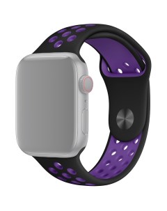 Ремешок APWTSIH42 06 для Apple Watch 1 6 SE 42 44 мм Черный Фиолетовый Innozone