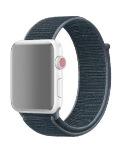 Ремешок APWTNY38 53 для Apple Watch 1 6 SE 38 40 мм Синий Перламутровый Innozone