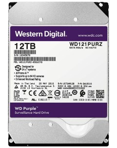 Жесткий диск Purple 12ТБ 121PURZ Wd