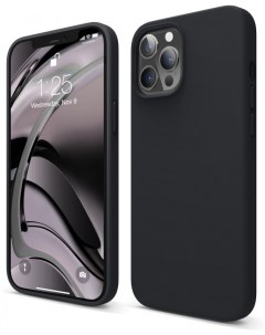 Чехол для iPhone 12 Pro Max 6 7 Soft silicone Black Elago