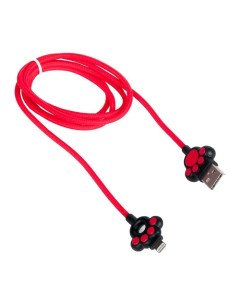 Кабель USB S M125 Cute Paw для Lightning 2 0A длина 1 2м красный Joyroom
