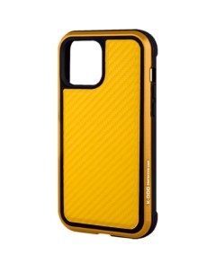 Чехол для iPhone 12 12 Pro Mars Carbon желтый K-doo