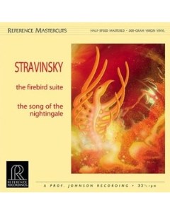Stravinsky the Firebird Suite the Song of the Nightingale VINYL Composer Reference recordings