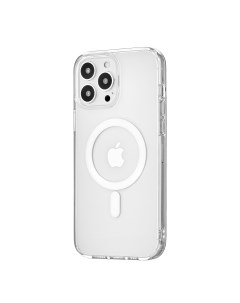 Чехол Real Mag Case для iPhone 13 Pro Max PC TPU MagSafe Compatible прозрачный Ubear
