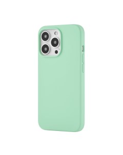 Чехол Touch Case Liquid silicone для iPhone 13 Pro зеленый Ubear