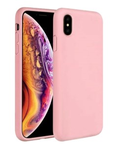 Чехол крышка 8812 для iPhone X XS полиуретан розовое золото Miracase