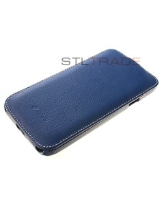 Чехол книжка Premium Jacka Type для Samsung Galaxy i9150 Mega 5 8 синий Melkco