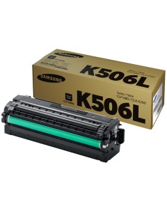 Картридж для лазерного принтера CLT K506L черный оригинал Samsung