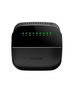Wi Fi роутер DSL 2740U R1A Black D-link