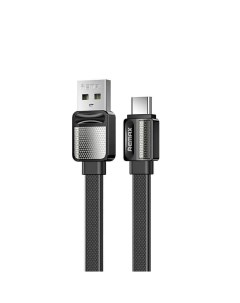 Кабель USB Platinum Pro RC 154a Type C 2 4A 1м PVC черный Remax