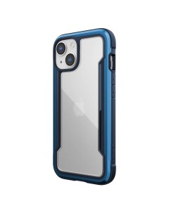 Чехол Shield для iPhone 14 Синий X Doria 494021 Raptic