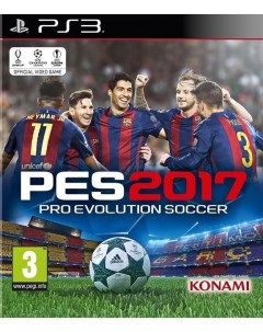 Игра Pro Evolution Soccer 2017 PES 2017 Русская Версия PS3 Konami