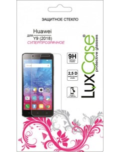 Защитное стекло Glass для Huawei Y9 2018 глянцевое Luxcase