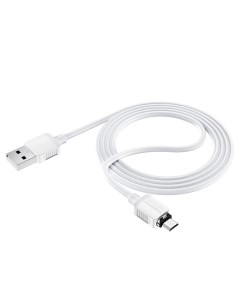 Дата кабель BX57 USB Micro USB TPE 2 4A 1 м White Borofone