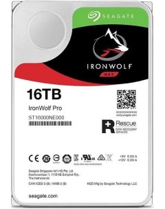 Жесткий диск IronWolf Pro 16ТБ ST16000NE000 Seagate
