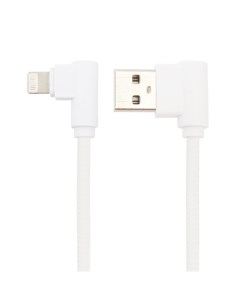 USB кабель LP для Apple Lightning 8 pin L коннектор Круглый шнурок белый коробка Liberty project