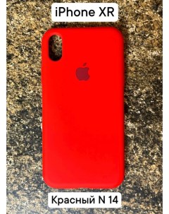 Силиконовый чехол накладка для Apple Iphone XR Красный 14 Dodobazar