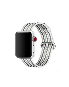 Ремешок для Apple Watch 38 mm Woven Nylon белый Alpen