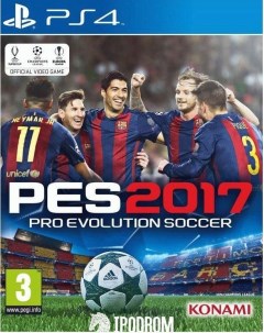 Игра Pro Evolution Soccer 2017 PES 2017 Русская Версия PS4 Konami