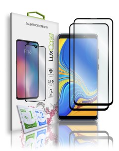 Защитное стекло на Samsung Galaxy A9 2018 2 5D Полноклеевое Комплект 2шт 78436 Luxcase