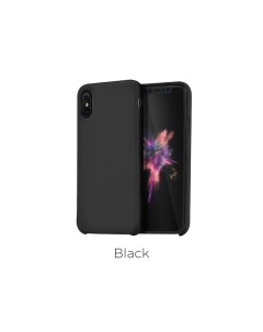 Чехол Pure series protective case для iPhone Xs Max Black Hoco
