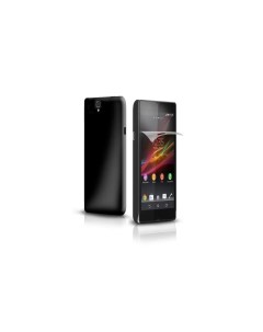 Чехол защитная пленка для Sony Xperia Z черный Sbs