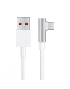Кабель USB USB A Type C L shaped Data Cable 1 5 м белый Xiaomi