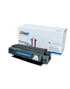 Тонер картридж для лазерного принтера черный совместимый Solution print