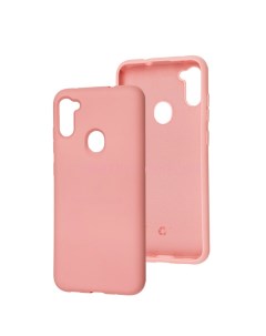 Чехол накладка FLEX для Samsung A11 M11 2020 Pink Sand More choice