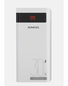 Внешний аккумулятор 30000 мА ч для мобильных устройств белый Sense8PS Romoss