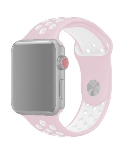 Ремешок APWTSIH42 35 для Apple Watch 1 6 SE 42 44 мм Розовый Белый Innozone