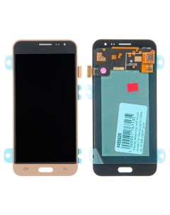 Дисплей с тачскрином для Samsung Galaxy J3 SM J320F золотой 2016 AMOLED Rocknparts