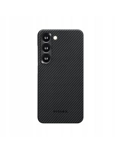 Чехол накладка KS2301S MagEZ Case for Samsung Galaxy S23 Plus Black Grey Twill Pitaka