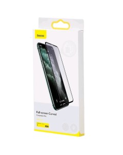 Защитное стекло iPhone 11 Pro 0 33mm черное 2 штуки Baseus