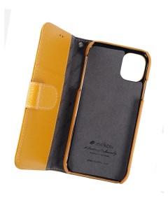 Чехол Wallet Book Type для Apple iPhone 11 Yellow Melkco
