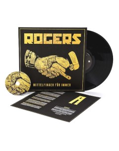 Rogers Mittelfinger Fur Immer LP CD Century media