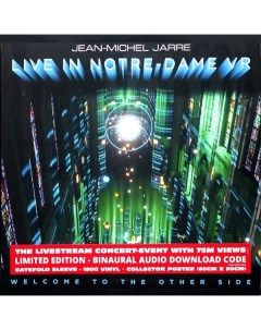 Jean Michel Jarre Welcome To The Other Side Live In Notre Dame VR Limited Edition LP Sony music
