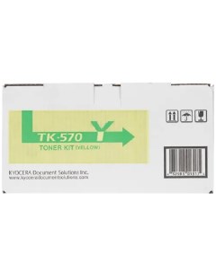 Тонер картридж TK 570Y 002 08 SK570Y yellow Static control